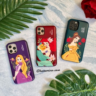 🌈 พร้อมส่ง 🌺 Disney Princess Flower Case เคสเจ้าหญิงดิสนีย์ ลิขสิทธิ์แท้ (Ariel,Rapunzel,Belle) (12 Pro Max/11 Pro)