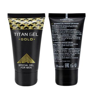 Titan ครีมเจล ขยายขนาด 50 มล. (กล่องสีทอง สีดํา)