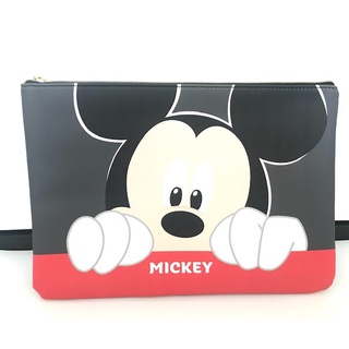 MICKEY MOUSE BIG1 เก็บเอกสาร กระเป๋าเอกสาร ซองเอกสาร อย่างดี  มีผ้าซับด้านใน ลาย MICKEY MOUSE ขนาด 35x25x2 cm   BY 8118