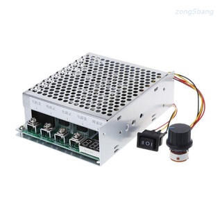 Zong Dc 10-55V 100A อุปกรณ์มอเตอร์ควบคุมความเร็ว Pwm สําหรับ Forward/Reverse