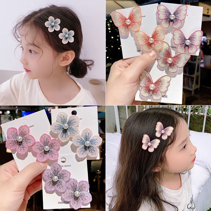 แผ่นแปะผม แผ่นเก็บไรผม กิ๊บผมคุณหนู น่ารักๆ ที่ติดผม ตีนตุ๊กแก