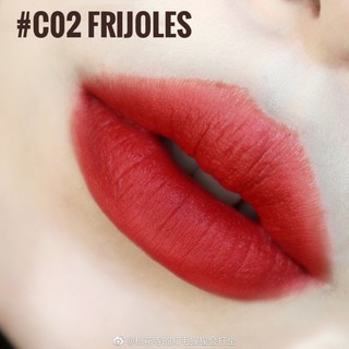 ลิควิดลิปสติก COTTON-KISSED LIQUID  LIPSTICKสีC02 frijoles