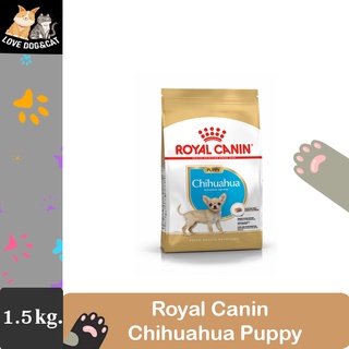 Royal Canin Chihuahua puppy อาหารลูกสุนัข พันธุ์ชิวาวา ชนิดเม็ด ขนาด 1.5kg.