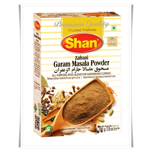 ผงเครื่องเทศ แกงกะหรี่ (Zafrani Garam Masala Powder) – Shan (50 และ 100  กรัม / Grams) | Shopee Thailand