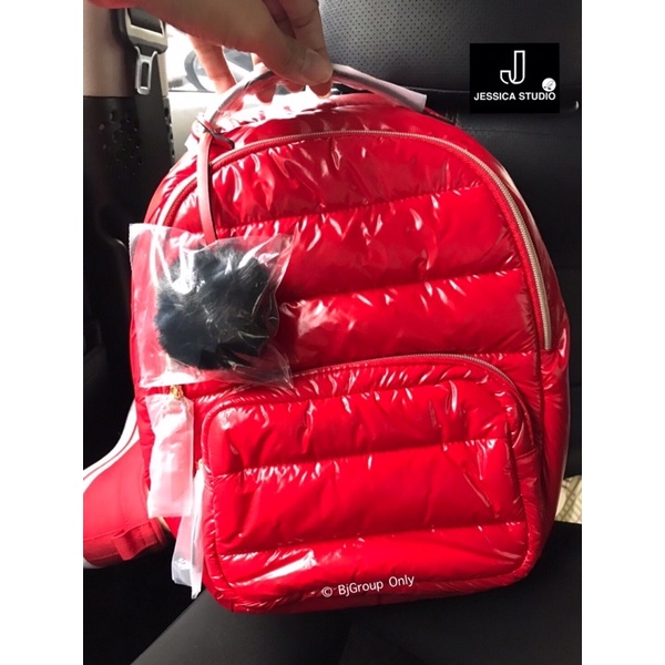 กระเป๋าเป้ Estee Lauder Red Backpack Shopee Thailand
