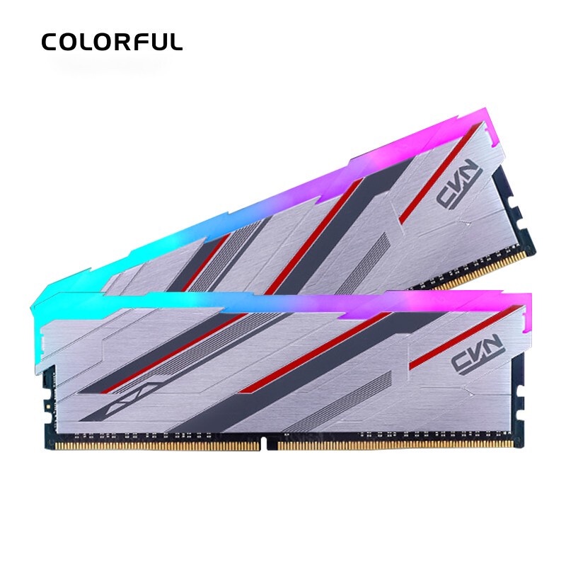 Colorful RAM สำหรับ PC รุ่น CVN Guardian - RGB Sync แบบ DDR4 บัส 3200 - CL16 ขนาด 8x1 GB รับประกัน LT - Deva's Ram #1