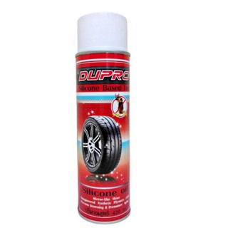 เคลือบยางซิลิโคน เคลือบยางดำ เคลือบยาง  Dupro Silicorn Based Tire 420 ml.