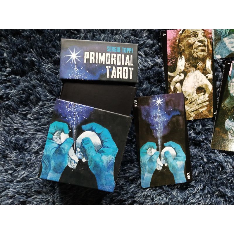 (ไพ่แท้-มือสองสภาพดี) Primordial Tarot ไพ่ทาโรต์ ไพ่ออราเคิล มือสอง สภาพดี