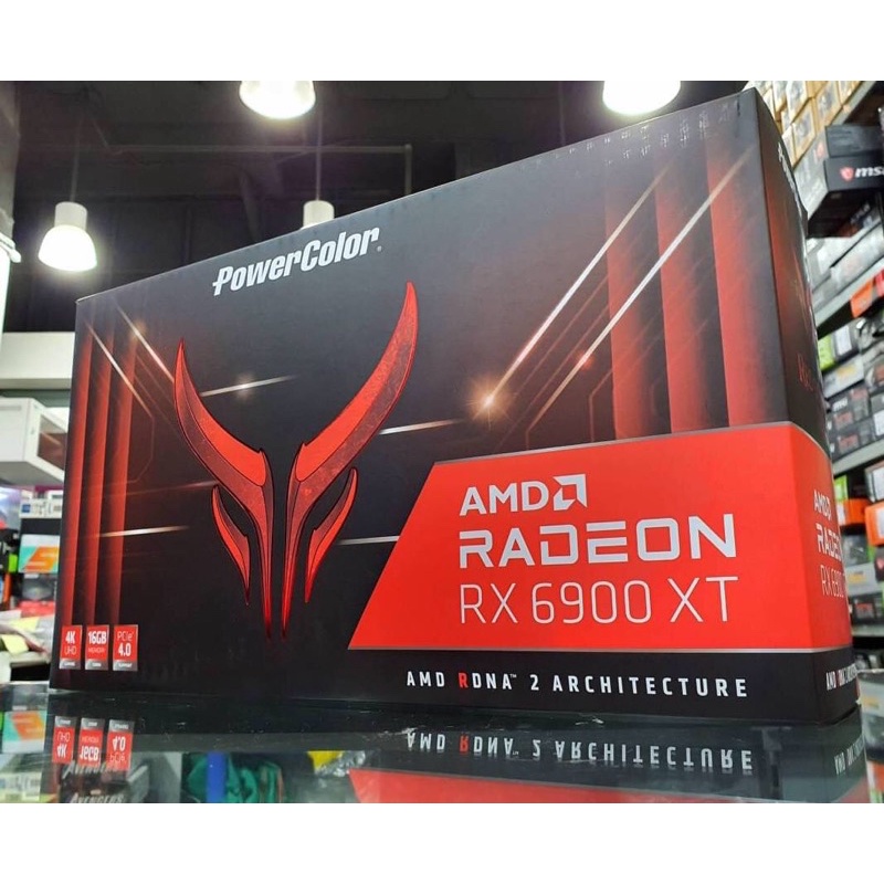 VGA (การ์ดแสดงผล) POWER COLOR RED DEVIL AMD RADEON RX 6900 XT ULTIMATE 16GB GDDR6 (AXRX 6900XTU 16GB