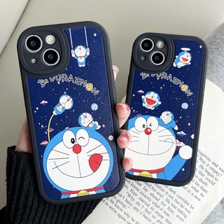 เคสโทรศัพท์มือถือ TPU แบบนิ่ม ลายการ์ตูนโดราเอมอน พร้อมป้องกันเลนส์กล้อง สําหรับ Infinix Hot 11 10 9 Play Hot 11s 10s 10T Smart 5 6 Note 8 | Xmd076