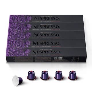 Nespresso Ispirazione Firenze Arpeggio Decaffeinato Capsule Coffee เนสเพรสโซ ฟิเรนเซ ดีคาฟ แคปซูลกาแฟ 50 Capsules