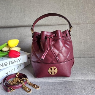 TORY BURCH MINI WILLA BUCKET BAG