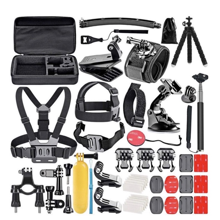 ชุดอุปกรณ์ (ชุดสุดคุ้ม)สำหรับ กล้องโกโปร กล้องแอคชั่น Accessories Set for Gopro, Action Camera