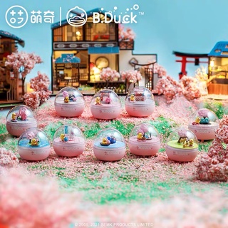 [แบบแยก] กล่องดนตรี B-Duck Sakura Town series ลิขสิทธิ์แท้ 🌸 เป็ด ซากุระ Duck ของสะสม ของเล่น ของขวัญ เป็ดน้อย