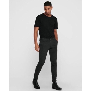 ⏸ONLY&amp;SO SLIM STRIPE BLACK PANT MEN กางเกงขายาวแท้⛔️ราคารวมค่าจัดส่งค่ะ⛔️