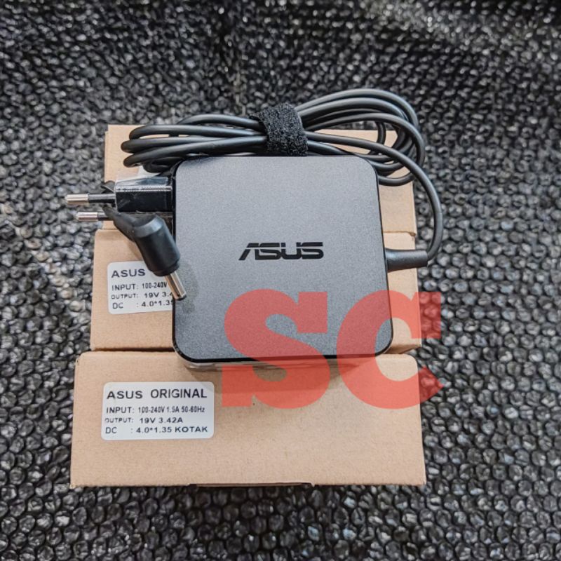 ต้นฉบับ Asus A442U A442UR A442UF A442UQ 19V 3.42A อะแดปเตอร์ชาร์จแล็ปท็อป