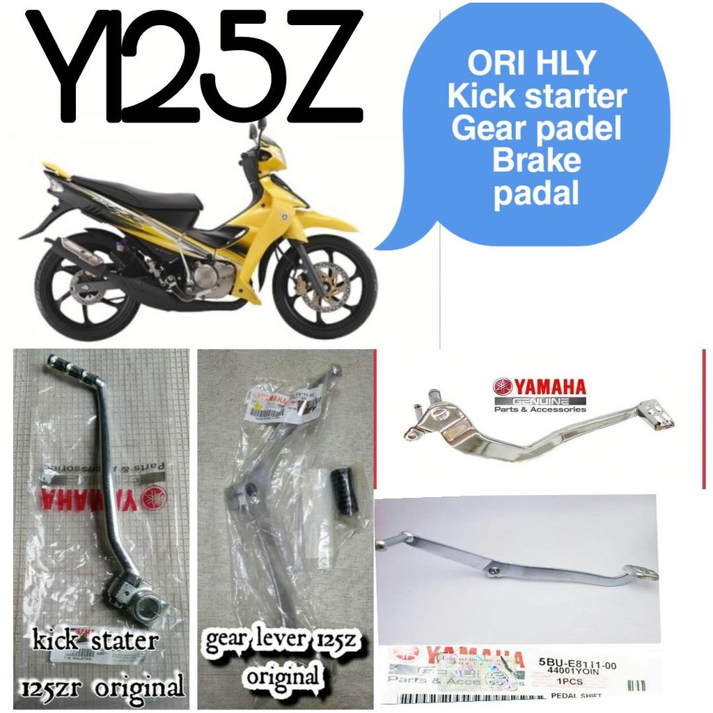 BARANG HLY HONG LEONANG YAMAHA HLY Y125Z 💯 KICK STARTER PADEL GEAR PADEL BRAKE PADEL