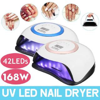 *พร้อมส่งทันที* เครื่องอบเล็บ ระบบ UV LED Nail Lamp รุ่น  BLUEQUE V1 (168 วัตต์) หลอดไฟ 42 ดวง