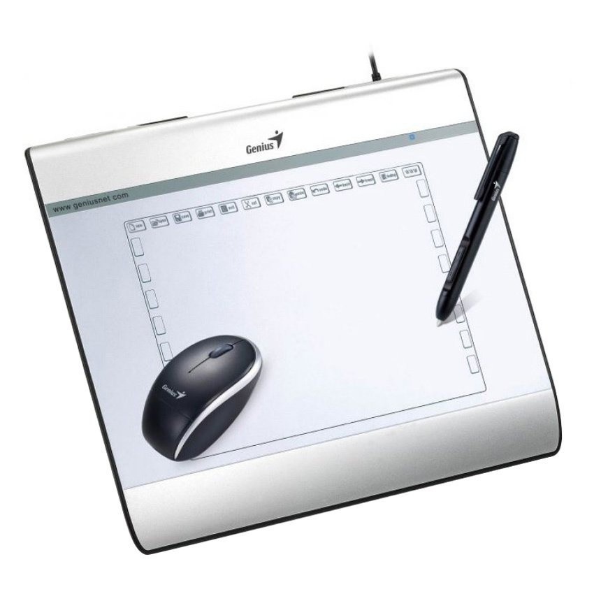 Genius Pen and Mouse Tablet For MousePen I608X