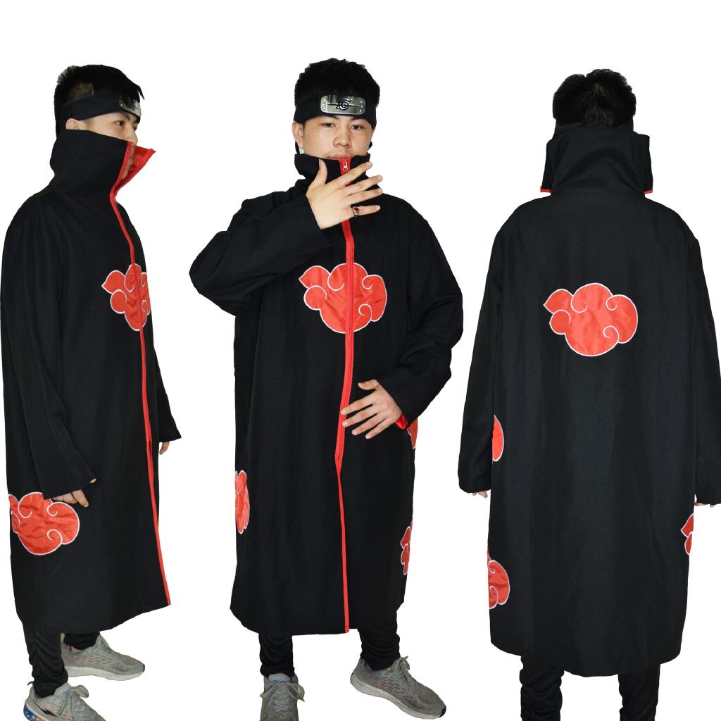 เสื้อคลุม แสงอุษา อิทาจิ คอสเพลย์ นารูโตะ Naruto Cosplay Akatsuki Cloak