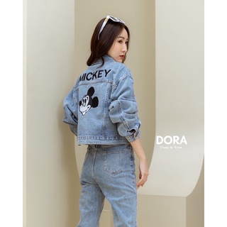 🌈🌿🌺🌸🌼💙🇰🇷 Jeans Jacket Mickey