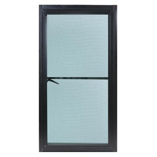 Aluminum window SINGLE CASEMENT WINDOW ONE STOP 60X110CM BLACK Sash window Door window หน้าต่างอลูมิเนียม หน้าต่างบานเปิ