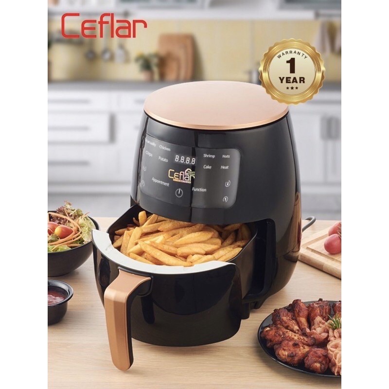 ceflar BI-558 หม้อทอดไร้น้ำมัน
