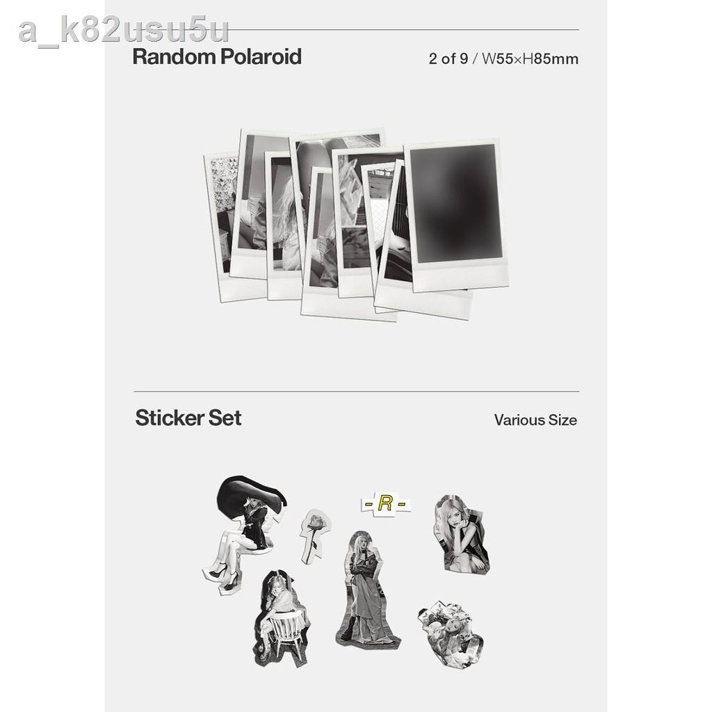 【ins】 Rose BlackPink 'R' (1st Single Album) CD+Photobook+Lyrics