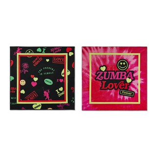 Zumba Wear : Zumba Lover Bandanas 2 PK  (ผ้าเช็ดหน้าซุมบ้า)