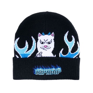 SLUM LTD - RIPNDIP Welcome To Heck Beanie Black