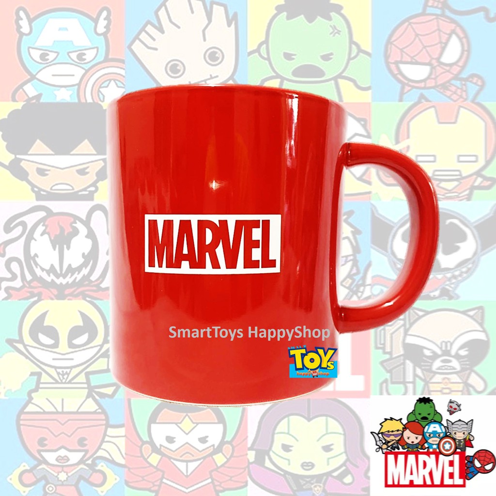 แก้วน้ำเซรามิคสินค้าลิขสิทธิ์ของแท้จาก Miniso X Marvel Ceramic Mug RED