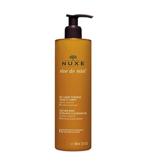 Nuxe Reve De Miel Face &amp; Body Ultra Rich Cleansing Gel (Dry &amp; Sensitive Skin) 400ml