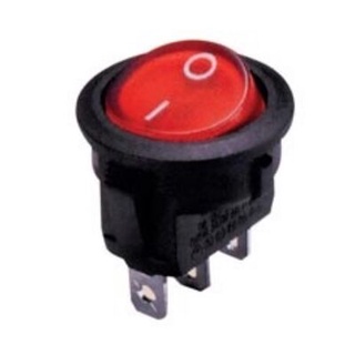 Rocker Switch 3P with Indicator Light ON-OFF 12A 125V สวิตซ์ไฟพลังงานสูง กาต้มน้ำ กระติกน้ำร้อน