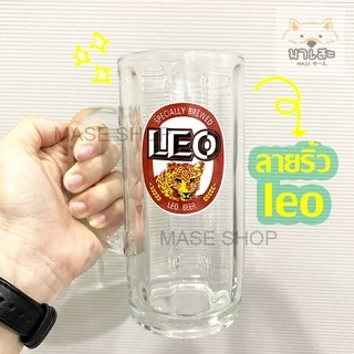 แก้วเบียร์มีหู แก้วน้ำใสใส่เหล้า 13 oz.( 400 ml )