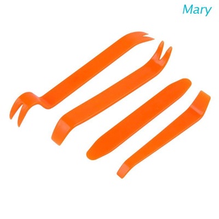 Mary เครื่องมืองัดแงะขอบ พลาสติก ของแท้ สําหรับซ่อมแซมรถยนต์ 4 ชิ้น