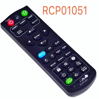 Rcp01051 ใหม่ รีโมตคอนโทรลโปรเจคเตอร์ สําหรับ ViewSonic RCP01051 PJD6552LWS PJD6552W XY-7080 PJD5255 PJD5555W