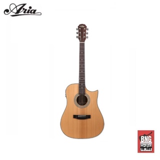 ARIA-211CE N กีตาร์โปร่งไฟฟ้า แอเรีย Acoustic Guitars