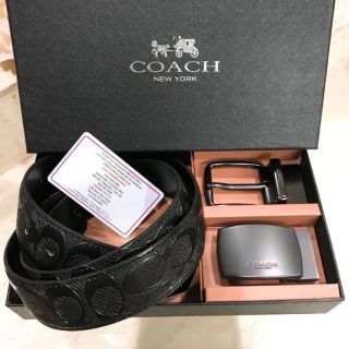 COACH BELT VALUE PACK BOX SET เซทเข็มขัด 2in1 Limited Edition