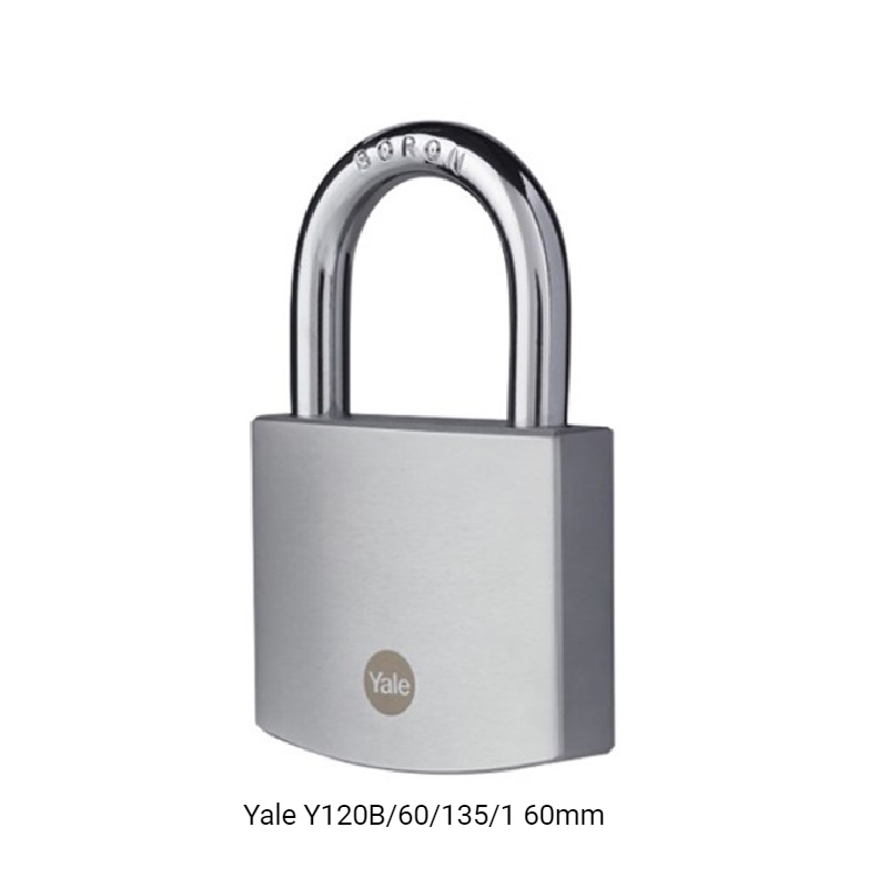 Yale Y120B/60/135 Y120B/70/135 ทองเหลืองกลางแจ้งพร้อม Chrome สําเร็จรูปโบรอนกุญแจมือกุญแจ