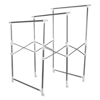 ราวตากผ้าปรับระดับพับได้ 3 เส้น YLT-0388B ADJUSTABLE CLOTH RACK 3-RAIL YLT-0388B