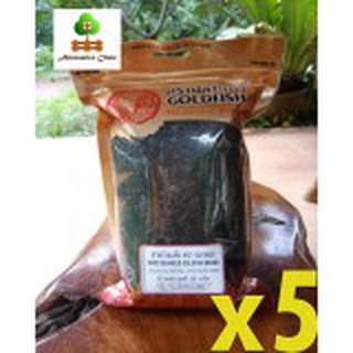 ปลาทอง สาหร่ายแห้ง 25 g.x 5 ถุง Dried seaweed goldfish brand 25 g.x 5 sachets #130