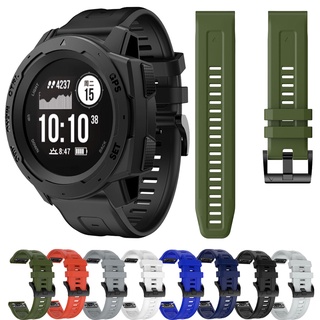 สําหรับ Garmin Instinct 2 สายนาฬิกาข้อมือซิลิโคน ปลดเร็ว สําหรับ Garmin Instinct Tactical Solar Tide