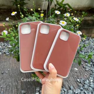 🔥เคสกำมะหยี่ สีนํ้าตาล ใช้สำหรับเคสมือถือ รุ่น i13 mini Pro Promax,7 8 plus,SE2,X XR XSmax,11 Pro Max,12 mini Pro Max🔥