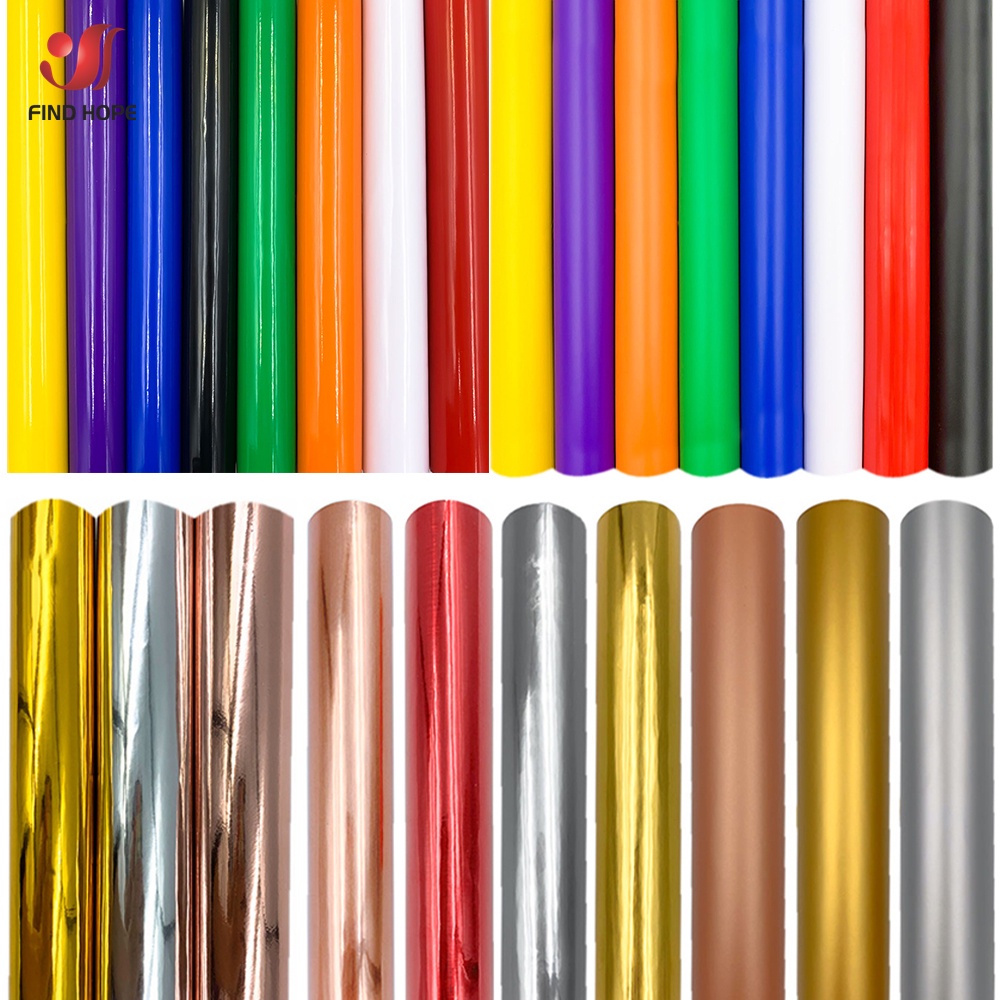Matte/glossy กาวไวนิล Filin สําหรับหัตถกรรมโครงการป้าย Scrapbooking รถถ้วย Decal สติกเกอร์ DIY
