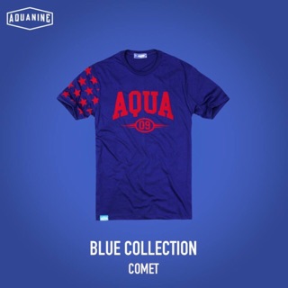 เสื้อยืด AQUANINE - COMET(สีน้ำเงิน)