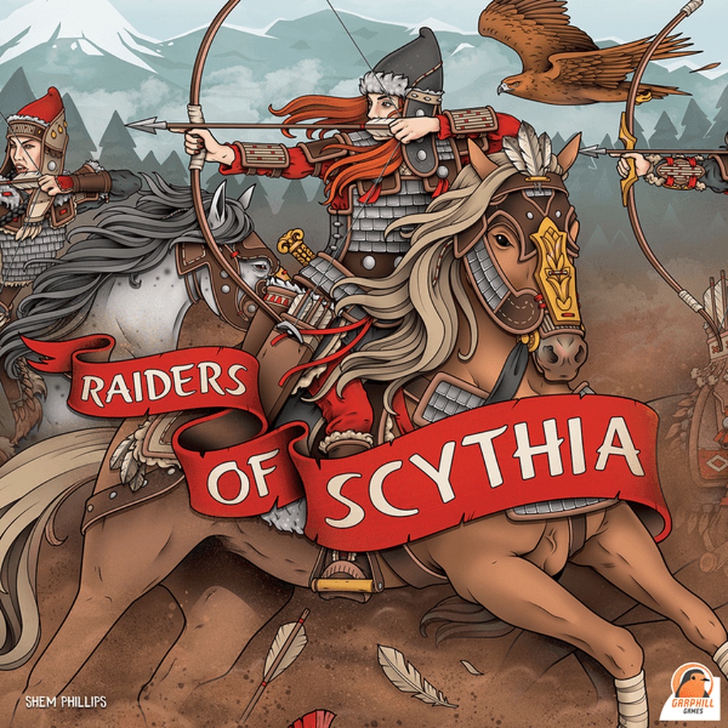 Raiders of Scythia บอร์ดเกมแท้ คู่มือภาษาอังกฤษ