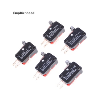 (Emprichhood) ลูกกลิ้งไมโครสวิตช์บานพับ แบบสั้น Spdt V-155-1C25