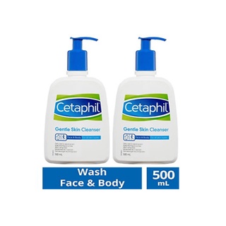 [ถูกสุด]CETAPHIL GENTLE SKIN CLEANSER 473ML/500 ML  แท้100%