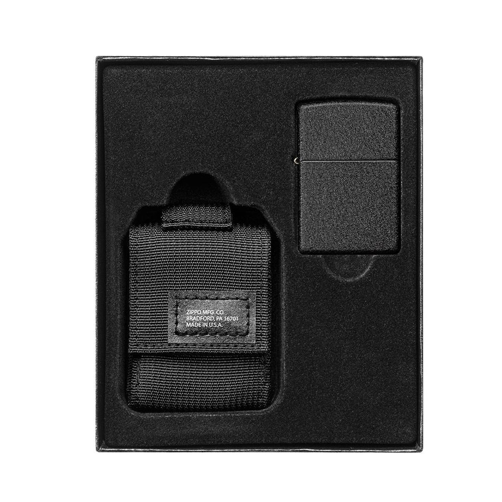 ซิปโป้ รุ่น 49402 Tactical Pouch Gift Set ของแท้ รับประกันตลอดชีวิต นำเข้าและจำหน่ายโดยตัวแทนจำหน่าย