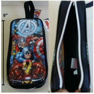 ลิขสิทธิ์แท้ ซองดินสอซิป ลาย อเวนเจอร์ (Avengers) ขนาด 9x4 นิ้ว